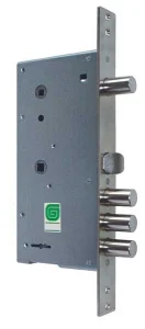 Замок врезной ГАРДИАН сувальдный с задвижкой и защёлкой ЗВ 30.15, 4 кл. (длинный кл. 59 мм) /123:208