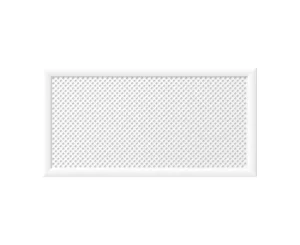 Экран для радиатора 1200х600х12 Глория белый