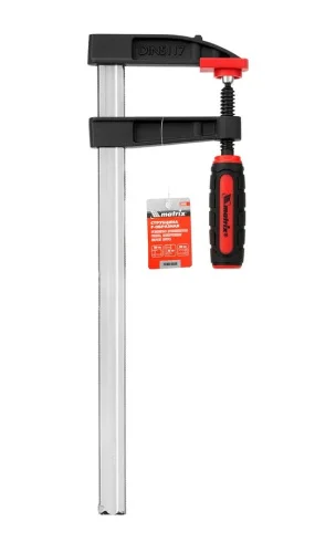 Струбцина F-образная усиленная 300х80х380мм Matrix 20406  1