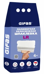 Шпаклевка полимерная Гифас LR 4кг