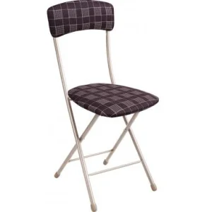 Стул  Haushalt  складной с мяг. сидением, 4-е металл. опоры клетка HC1 С (Ижевск)  2