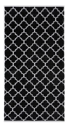 Полотенце махровое Этель  Ornament  чёрный, 70х130 см, 100% хлопок, 420 гр м2 9472216  1