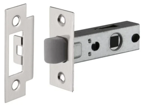 Защёлка врезная Ajax PLASTLP45-8 SN мат.никель 44493  1