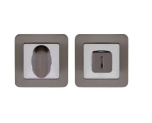 Ручка поворотная PUNTO BK6 QR GR/CP-23 графит/хром