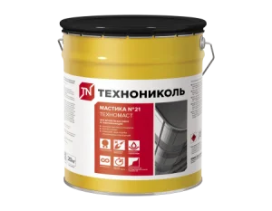 Мастика кровельная ТЕХНОНИКОЛЬ №21 (Техномаст), ведро 20 кг