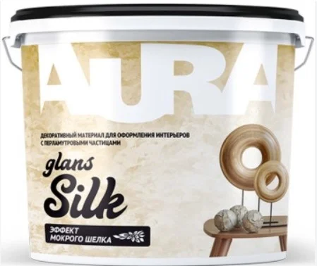 Декоративный материал AURA Silk Glans 2,5кг.