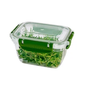 Контейнер воздухонепр. глубокий прямоугольный прозрачный МАСТЕР  550 мл. микс цветов