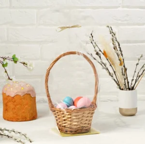 Пакет с жёстким дном "Подарочный" МИКС 14х14х45см 4204233 *1