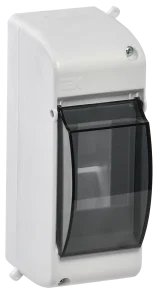 Бокс ОП КМПн 2/2 "Krepta 3" для 2 авт. выкл. IP30 белый MKP42-N-02-30-20 IEK