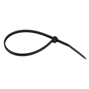 Хомут кабельный 2,5х200мм нейлон черн. (упак 100 шт) plc-cb-2.5x200 (EKF)  1