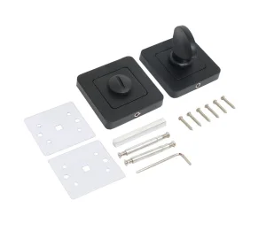 Ручка поворотная АЛЛЮР АРТ BK-S1 BL / BL(411515) матовый черный