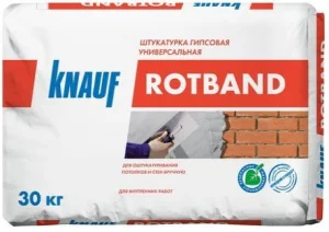 Штукатурка гипсовая Ротбанд 30кг KNAUF 1уп=40шт (2862) АКЦИЯ