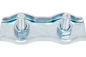 Зажим для стальных канатов двойной DUPLEX, цинк 6 мм уп. - 1 шт. SteelRex