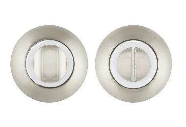 Сантехническая завертка к ручкам FUARO BK6 RM SN CP-3 Никель матовый  6