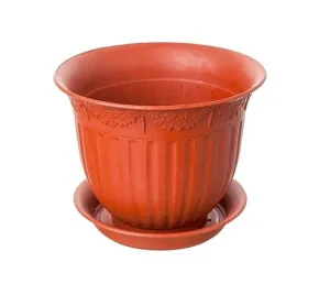 Горшок для цветов 5Plast Виноград Ж1199 Терракот 1,6л