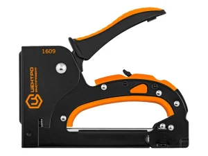 Степлер скобозабивной тип 53 4-14мм, усилен. метал. корпус, прорезин. ручка, регулир. ЦИ 1609  1