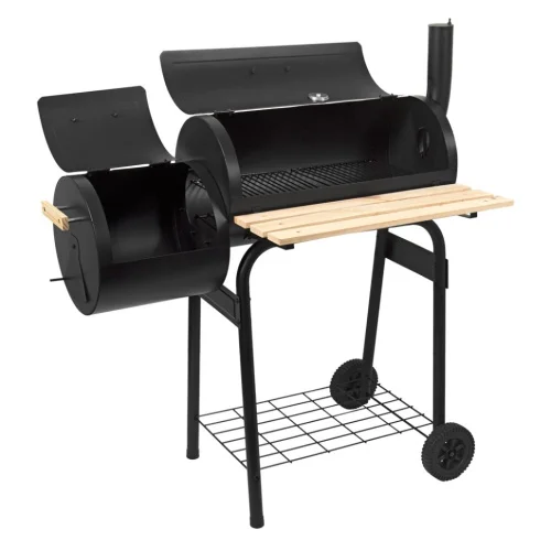 Угольный гриль 104х58х115см, с коптильней BOYSCOUT 61274  11