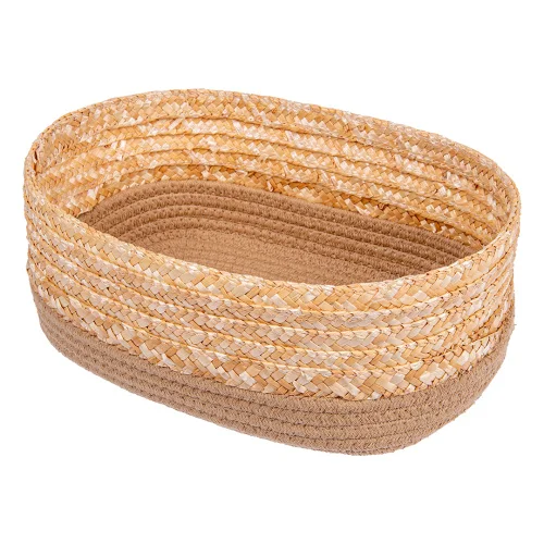 Корзина стеллажная Natural House  Сканди  290х190х120мм какао QR-24M  1