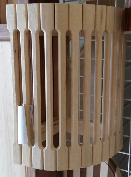 Абажур угловой М-5 (абаши, высота 30 см)