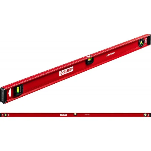 Уровень двутавровый 150см Зубр Мастер 3 глазка усиленный 4-34583-150_z01  1