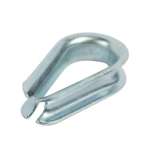 Коуш для стальных канатов, DIN 6899А, цинк  8 мм уп. - 2 шт. SteelRex