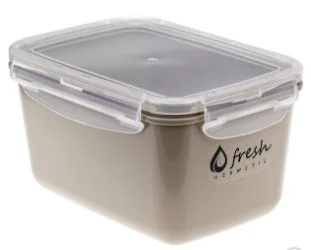 Емкость для продуктов ФРЕШ герметичная 1,3л М1423 (капучино)