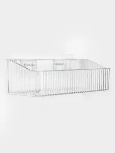 Полка настенная д/ванной комнаты прозрачная 10906547 *1