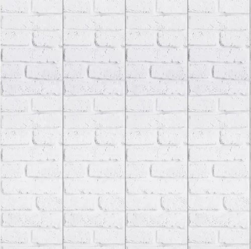 Панель ПВХ Кирпич белый 347 2,7 0,25  1 10