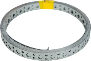 Лента монт. перф. оцинк., прямая 0,55х20 (Бухта 10 м) ГОСКРЕП