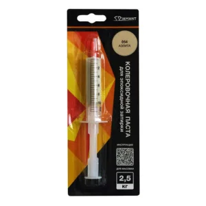 Паста колеровочная для эпоксидной затирки 054 Аэлита Диамант 2,5 кг шприц 10 мл  1