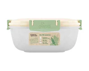 Контейнер для продуктов SUGAR&SPICEI Green Republic герметичный 0,5л квадратный лен *1/18