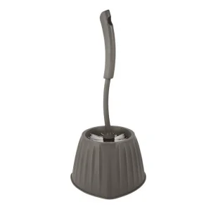 Ерш для туалета с подставкой Пластик Репаблик Rock'n'Roll SC341111003 угловой антрацит 