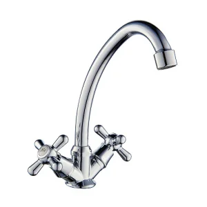 Смеситель для кухни двуручный Roegen RP021A