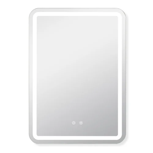 Зеркало настенное с LED- подсветкой 50х70см сенсорное с подогревом 5072-Zm1 (Мансарда)  1