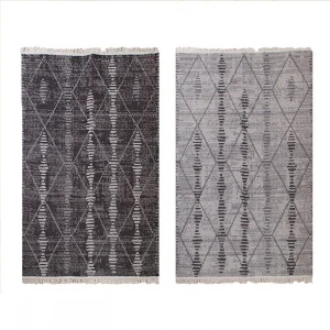 Коврик безворсовый ПРОВАНС icarpet 80х120см 001 графит 03 *1