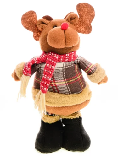 Игрушка декоративная Милый Лось 34,5x20x8см арт.88585  1