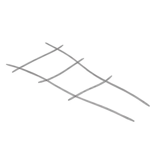 Опора для цветов пласт h 46 см 'Лесенка' прозрачная (ВМС) К1463  1