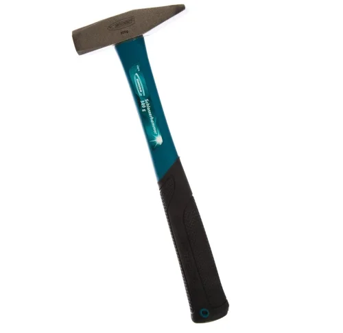 Молоток слесарный 500гр квадратный боек, фибергласовая обрезиненная рукоятка Gross 10276  1