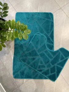 Коврик д/ванной "Gold +" 50х80/40х50см ИЗУМРУД МОЗАИКА МС 2-314 (My Crystal) *1