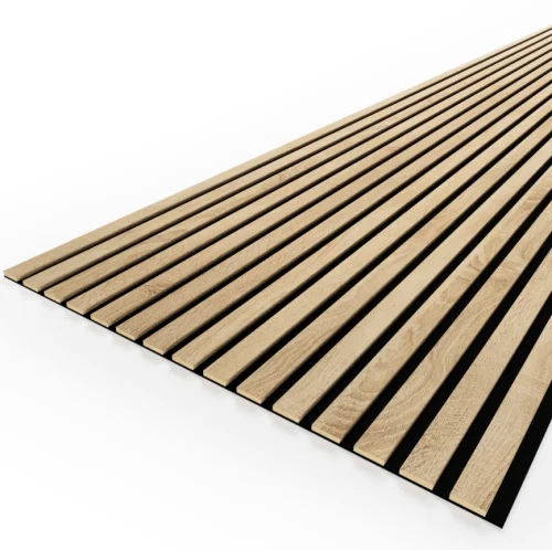 Панель Стеновая Акустическая МДФ Stella Comfort Standart Дуб Сонома 2780х600х9  1 1