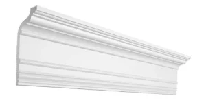 Плинтус потолочный GPX-22 2м для натяжных потолков130 мм