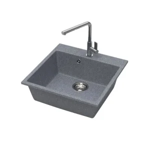 Мойка иск. камень 42/Q8 темно-серый ZETT карел.камень *1