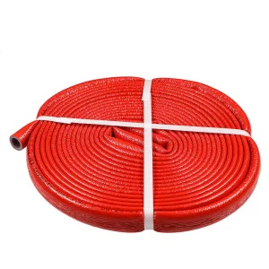 Трубка теплоизоляционная СУПЕР ПРОТЕКТ 18 (4мм) 10м КРАСНЫЙ бухта