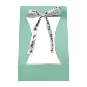 Пакет д/цветов "Корзина" 39х22,5х11,5см с лентой зеленый (Qwerty) *6 Пакет д/цветов "Корзина" 39х22,5х11,5см с лентой зеленый (Qwerty) *6