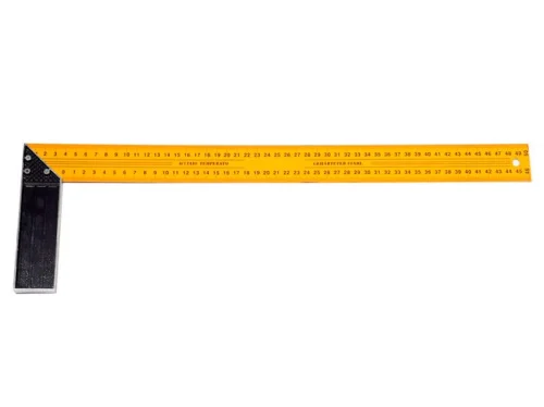 Угольник столярный 500мм металлический крашенная шкала РемоКолор 15-3-500  1