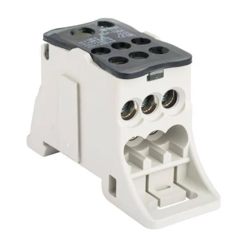 Блок распред. КБР на DIN-рейку и монтаж. панель КБР-125А plc-kbr125 (EKF)  1