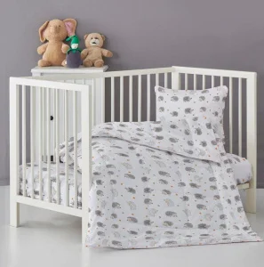 Постельное белье КиндерСон 40х60, 147х112 8813-1 Ежики