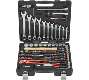 Набор инструмента 93предм. пласт. кейс Wurth 96593180  1