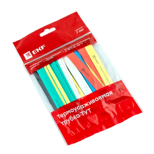 Набор ТУТ нг тонкостен. 2 1 (7 цвет. по 3 шт 100мм) tut-n-2 (EKF)  10