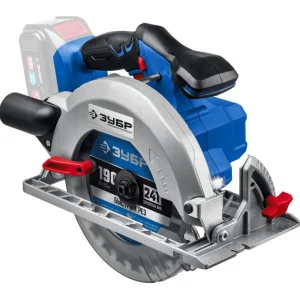 Пила циркулярная Зубр Профессионал CPB-190 аккум. Т7, 20В, d190мм, без АКБ, 3500 об/мин, бесщеточный двигатель *1